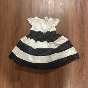 Gymboree Cream Satin Baby Dress